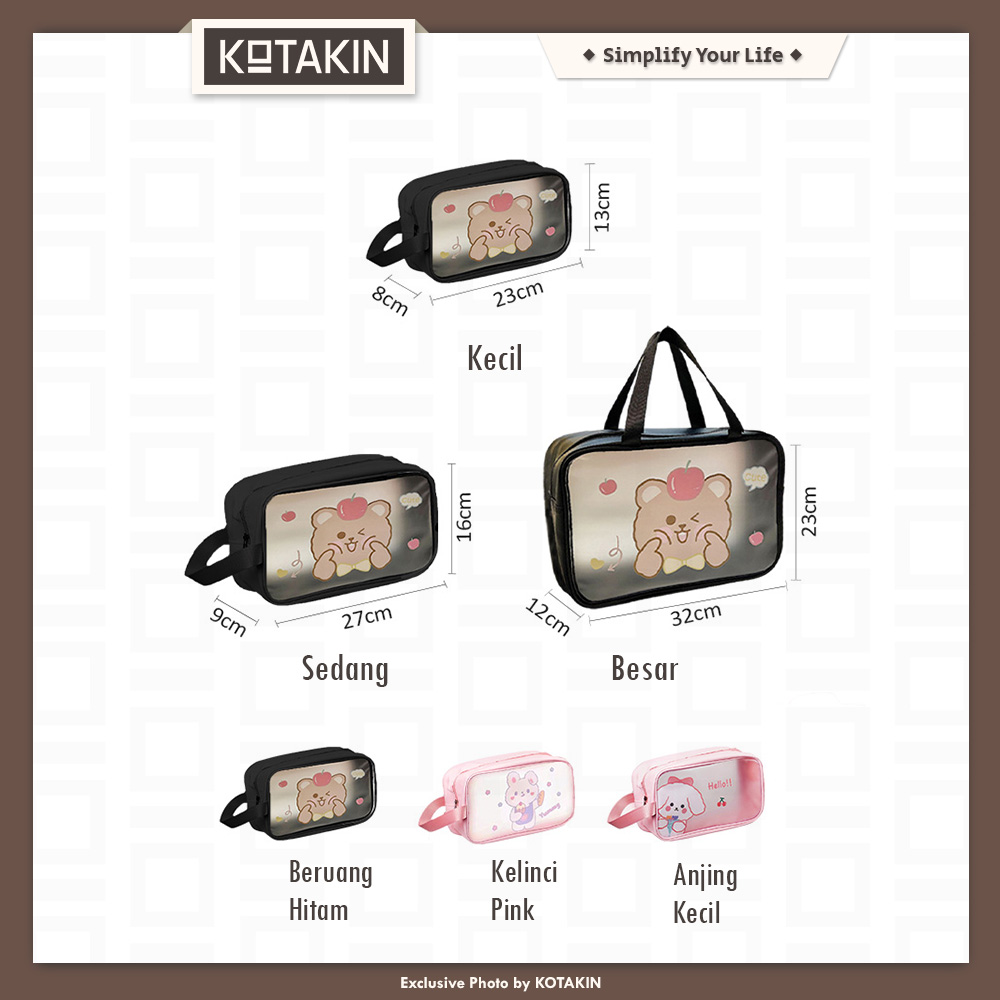 Tas Pouch Lucu Waterproof